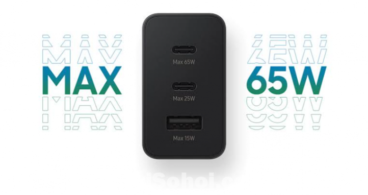 Samsung Original charger 65w (3 port)